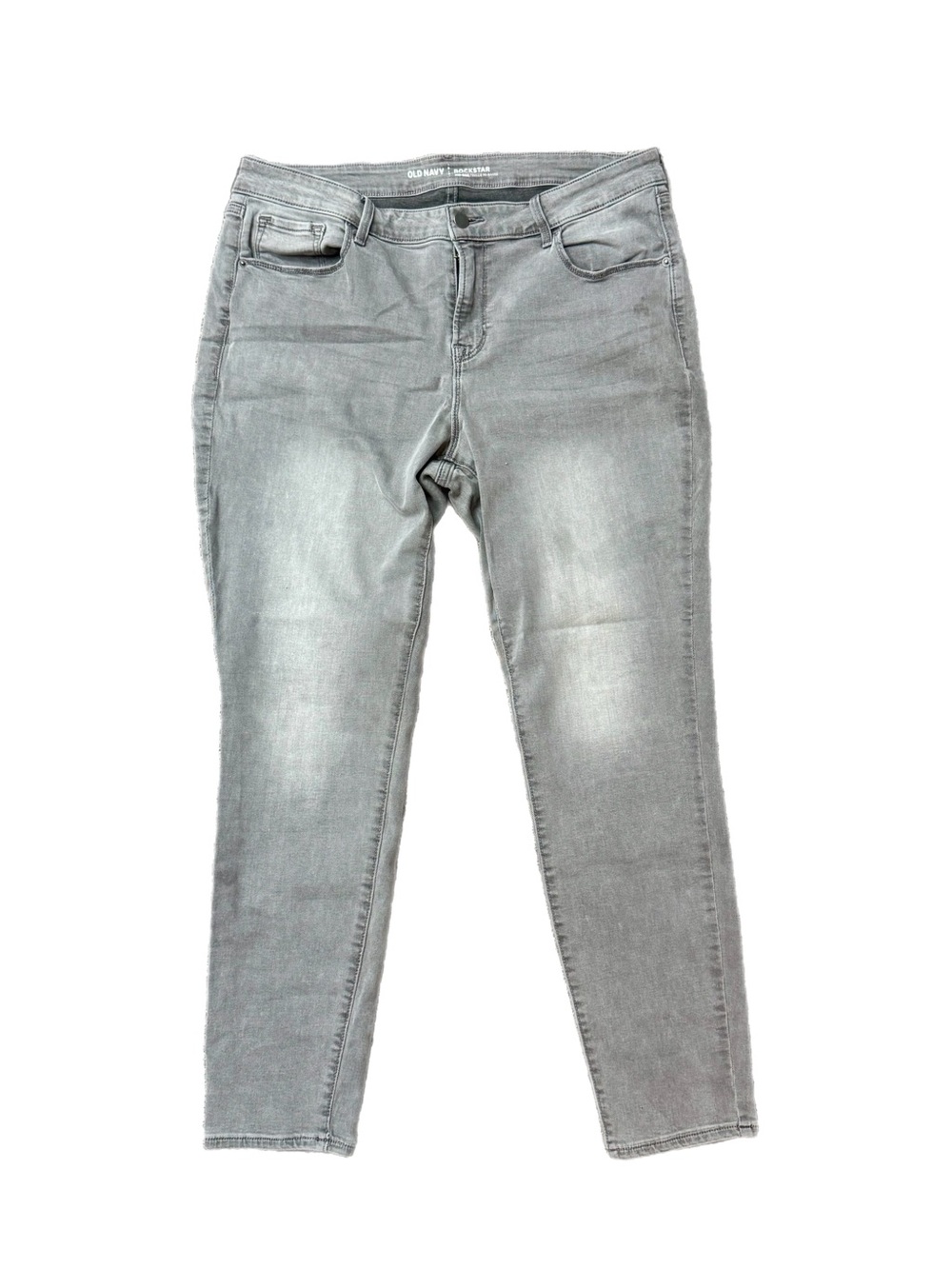 Old Navy Rockstar Women's Light Gray Skinny Jeans